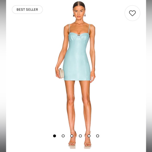 Bardot Dresses & Skirts - BARDOT Sibella Mini Dress Soft Blue Size XL